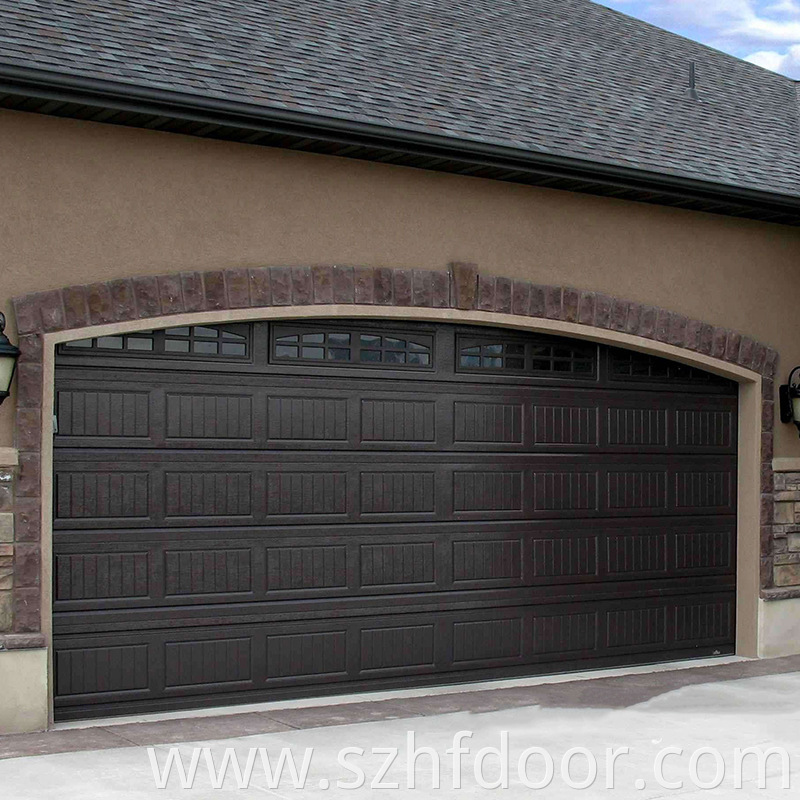 Folding garage door